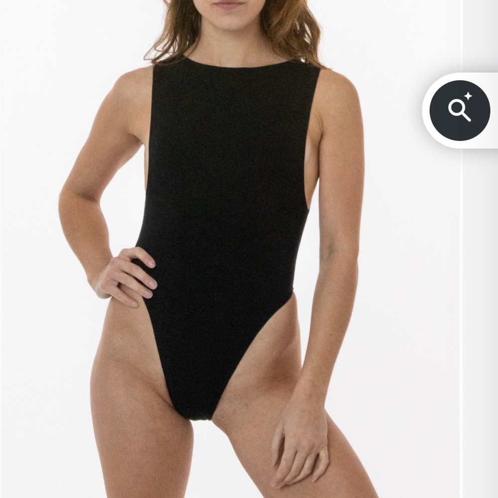 Los Angeles Apparel Black Bodysuit